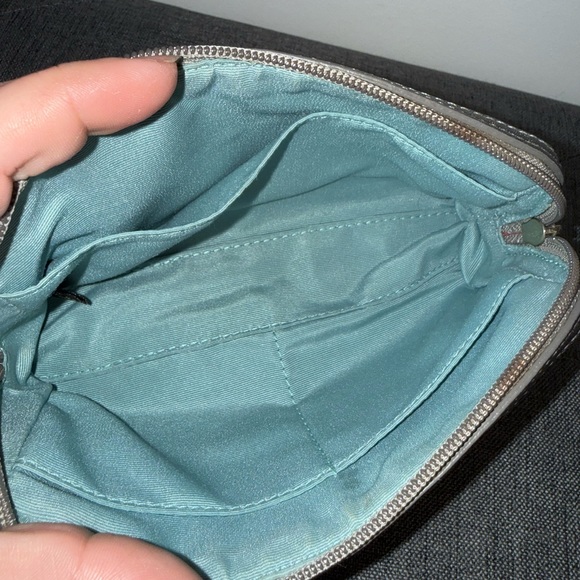 Coach Starfish Canvas Cosmetic Bag Clutch Vintage - Picture 7 of 7